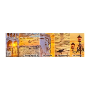 Vzorka Fototapeta Standard Eco - Kde sú všetci? - Mesto, Benátky, Architektúra - 100x30 cm