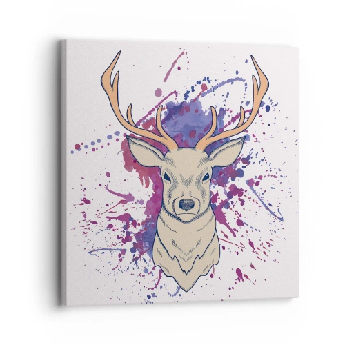 Obraz na plátne - Odvaha a rovnováha - 30x30 cm