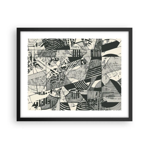 Plagát v čiernom ráme - Dynamika súčasnosti - 50x40 cm