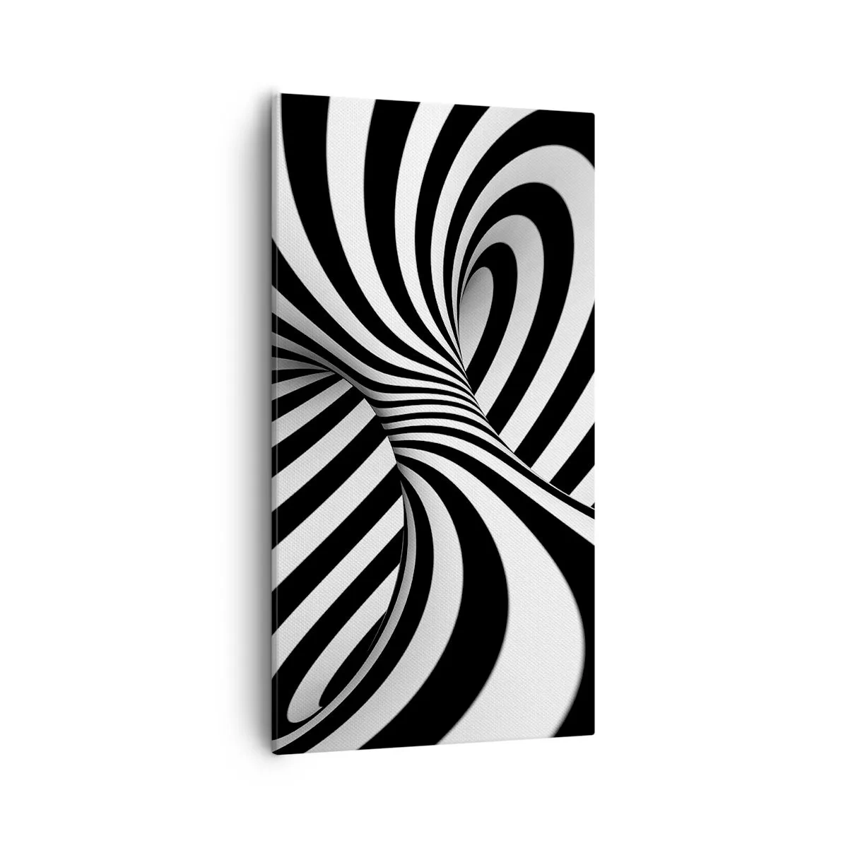 Obraz na plátne - Kompozícia: tancujúci priestor - 55x100 cm