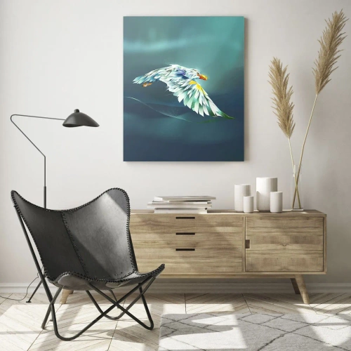 Obraz na skle - Orlia sila tvojich letov - 50x70 cm