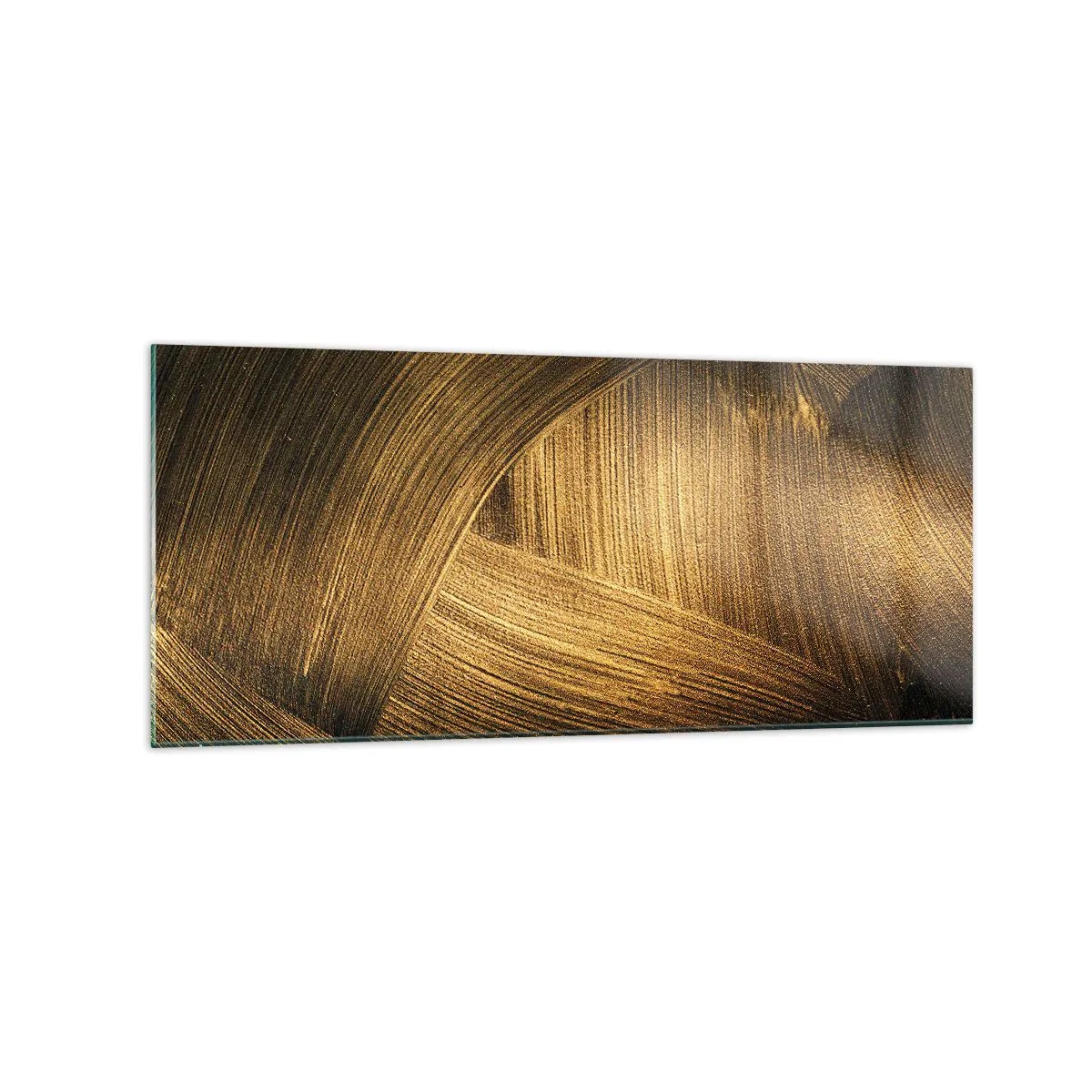 Obraz na skle - V zlatom labyrinte - 120x50 cm