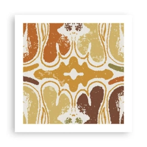 Plagát - Sentimentálna abstrakcia - 50x50 cm