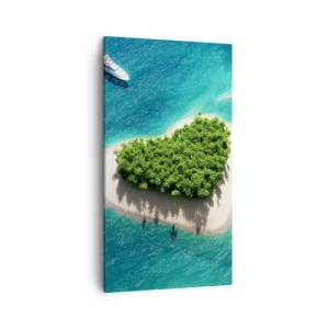 Obraz na plátne - Milujem leto - 45x80 cm