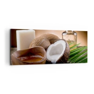Obraz na plátne - Zdravie z tropických ostrovov - 100x40 cm