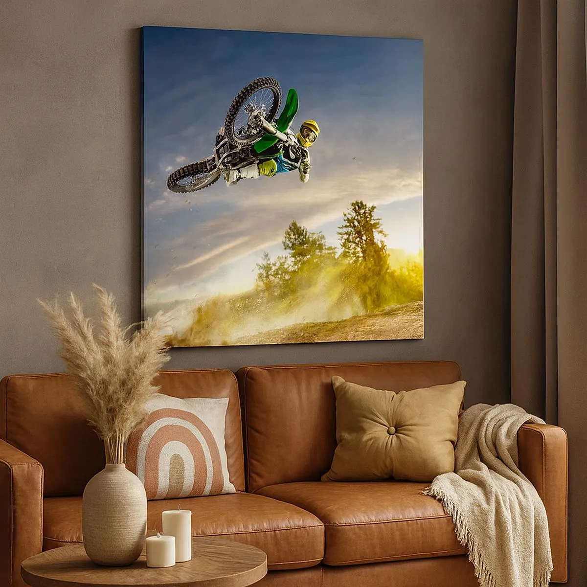 Obraz na plátne - Zapni emócie! - 30x30 cm