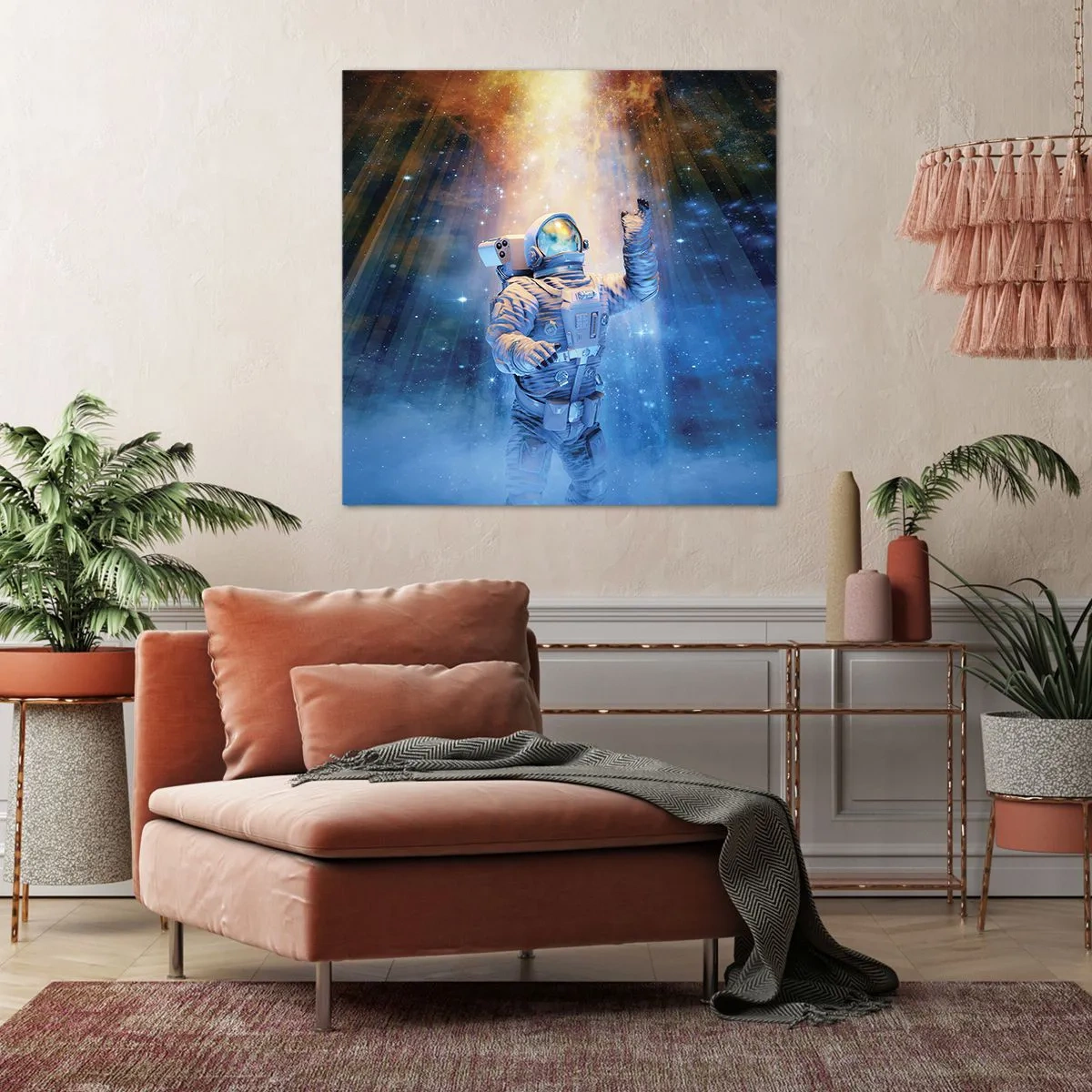 Obraz na plátne - Konečne v cieli - 40x40 cm