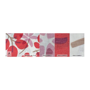 Vzorka fototapety Premium Sand - Kvetinová kompozícia v ružovej - Boho, Kvety, Minimalizmus - 100x30 cm