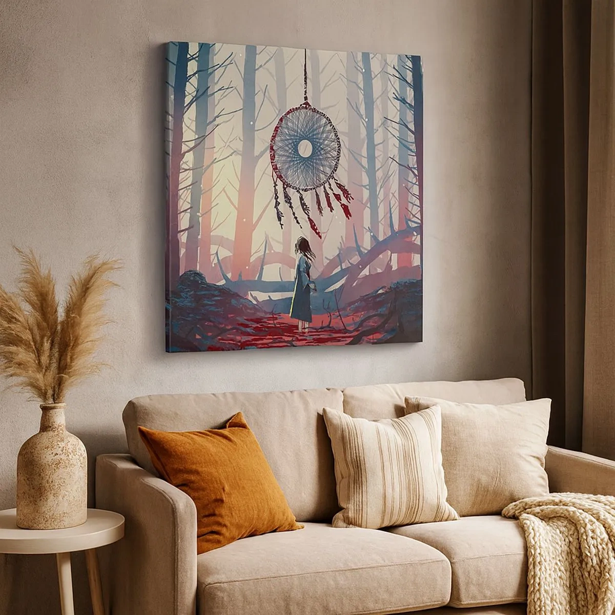 Obraz na plátne - Tajný rituál šťastia - 30x30 cm