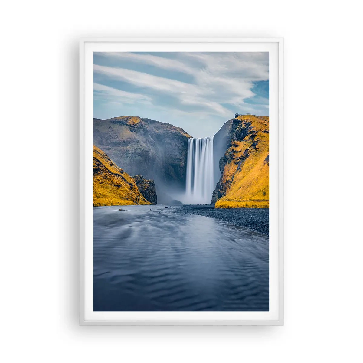 Plagát v bielom ráme - Večné trvanie, večný pohyb - 70x100 cm