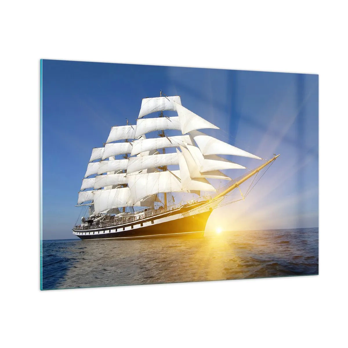 Obraz na skle - Ich čas nikdy nepominie - 100x70 cm