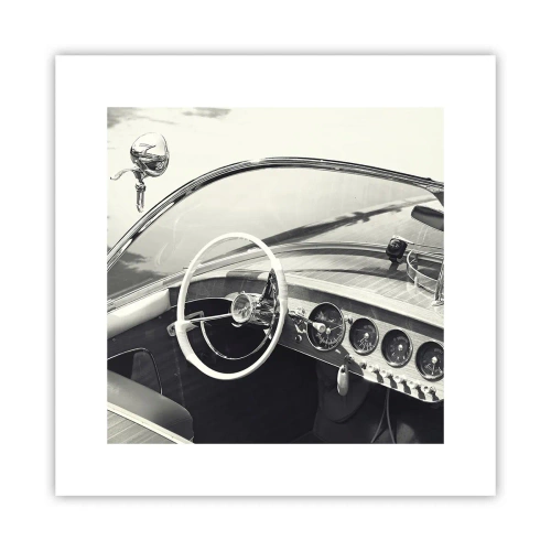 Plagát - Počasie pre bohatých - 30x30 cm