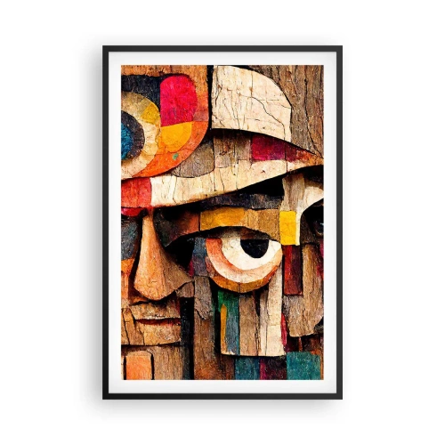 Plagát v čiernom ráme - Vidím ťa… - 61x91 cm