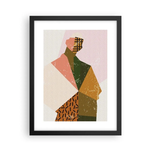 Plagát v čiernom ráme - Človek – zložitá bytosť - 30x40 cm