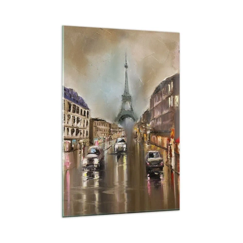 Obraz na skle - Počíta sa iba ona - 80x120 cm