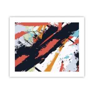 Plagát - Dynamická kompozícia - 50x40 cm