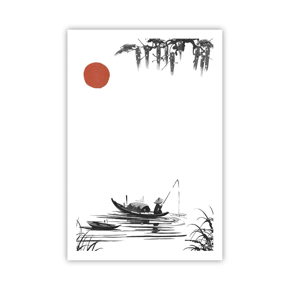 Plagát - Ázijské popoludnie - 61x91 cm