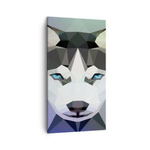 Obraz na plátne - Spomienka na sneh na severe - 45x80 cm