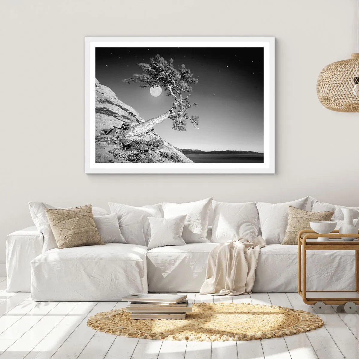 Plagát v bielom ráme - Víťazná bojovníčka - 70x50 cm