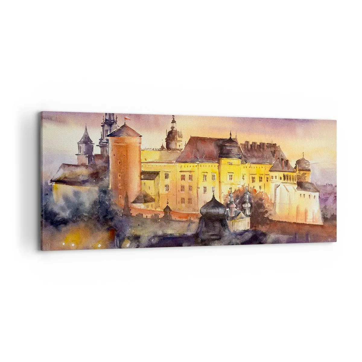 Obraz na plátne - Dejiny a rozprávka - 120x50 cm