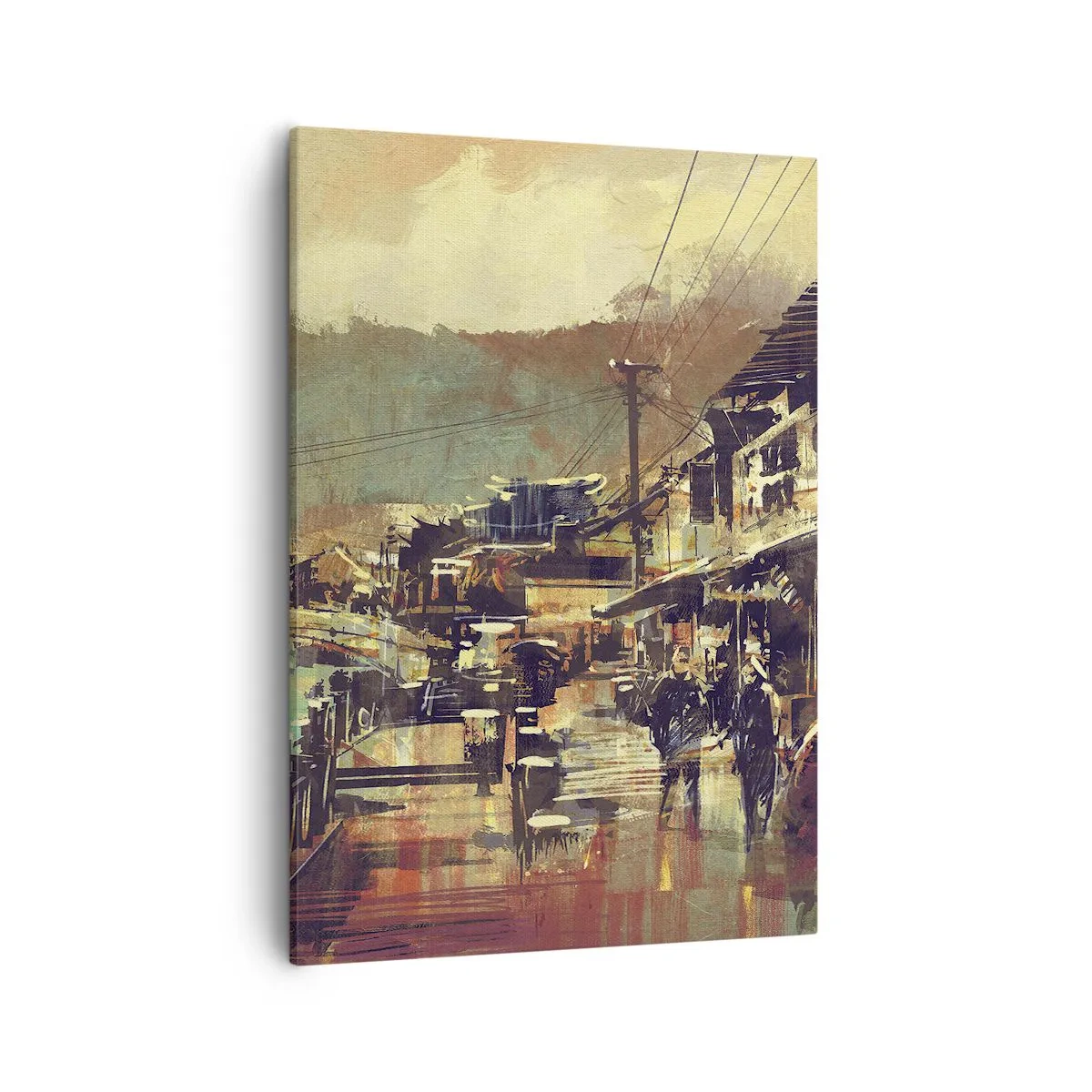 Obraz na plátne - Život ako bohatstvo šedej - 50x70 cm