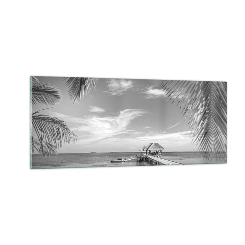 Obraz na skle - Spomienka alebo sen? - 100x40 cm