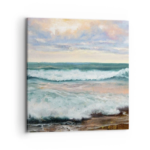 Obraz na plátne - Tu uhladíš dušu - 70x70 cm