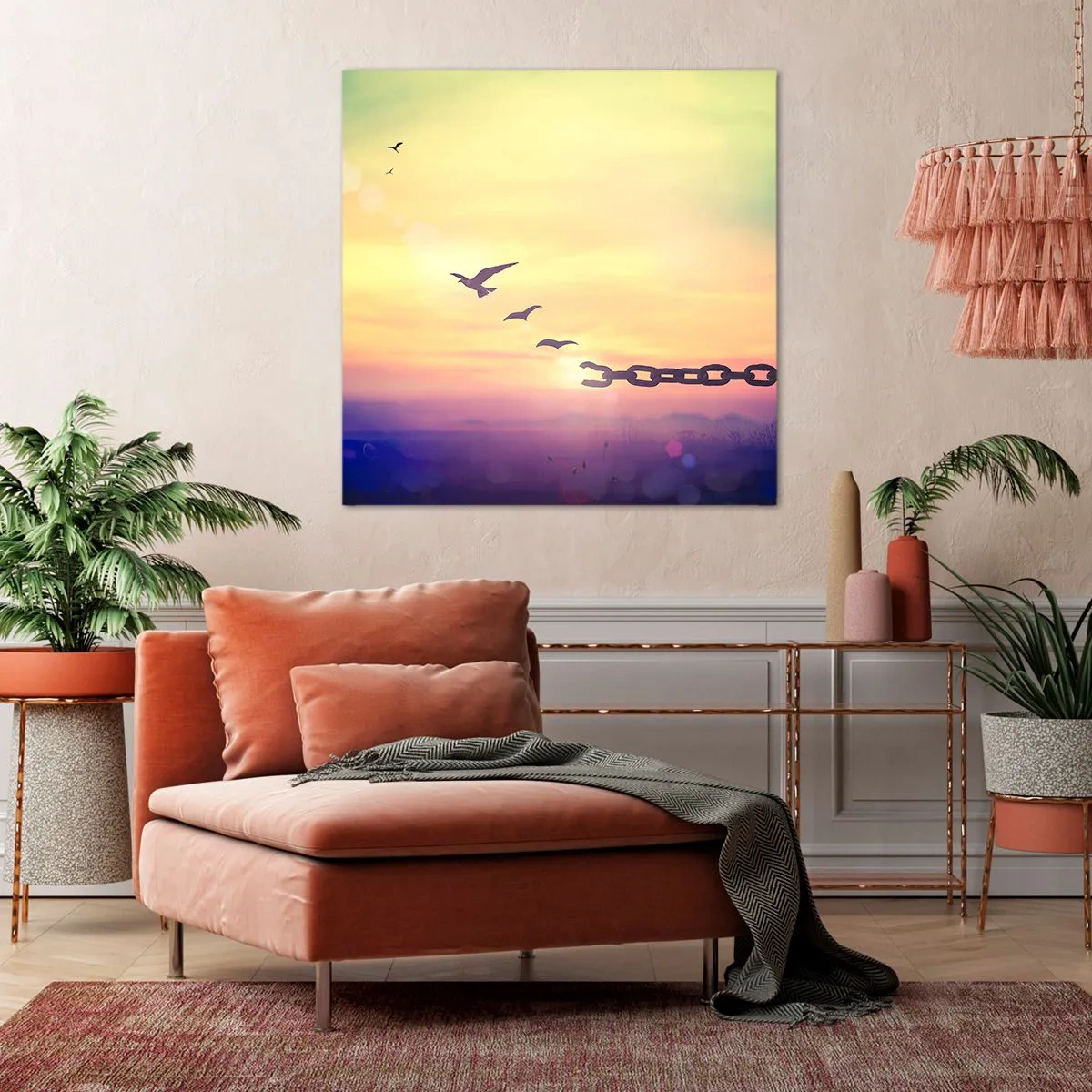 Obraz na plátne - Víťazstvo slobody - 50x50 cm