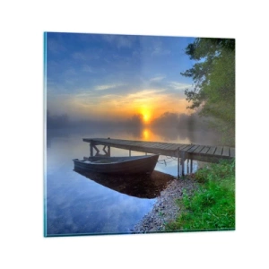 Obraz na skle - Ako sa obyčajné mení na kúzelné - 50x50 cm