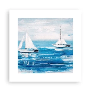Plagát - S priateľom po boku - 30x30 cm