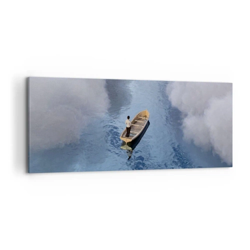 Obraz na plátne - Život – cesta – neistota - 120x50 cm