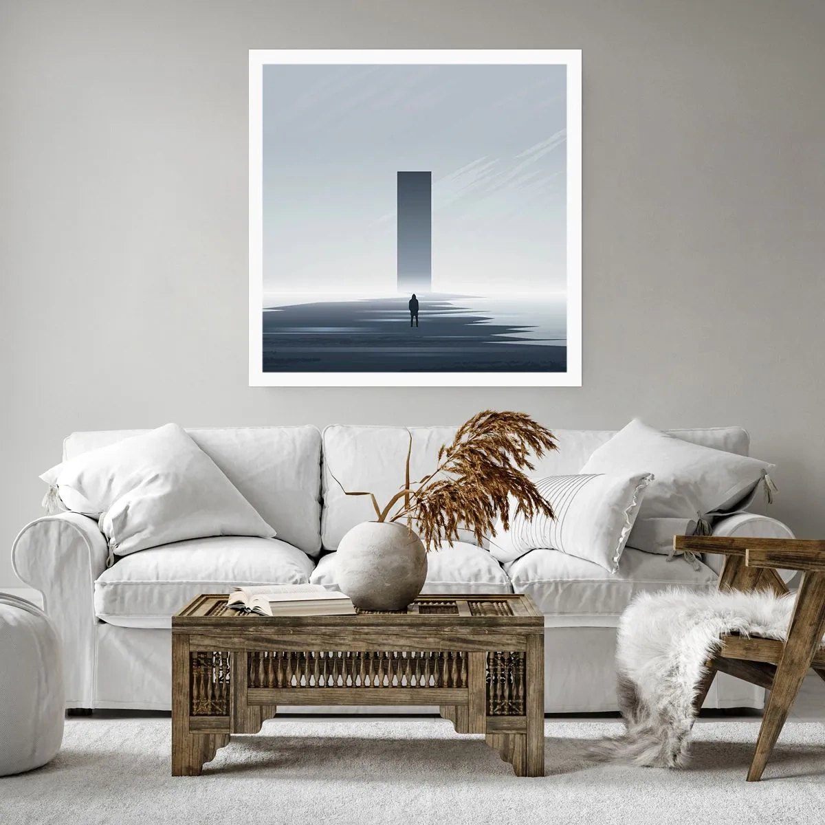 Plagát - Príležitosť alebo hrozba? - 60x60 cm