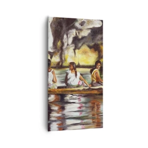 Obraz na plátne - V polynézskom raji - 65x120 cm