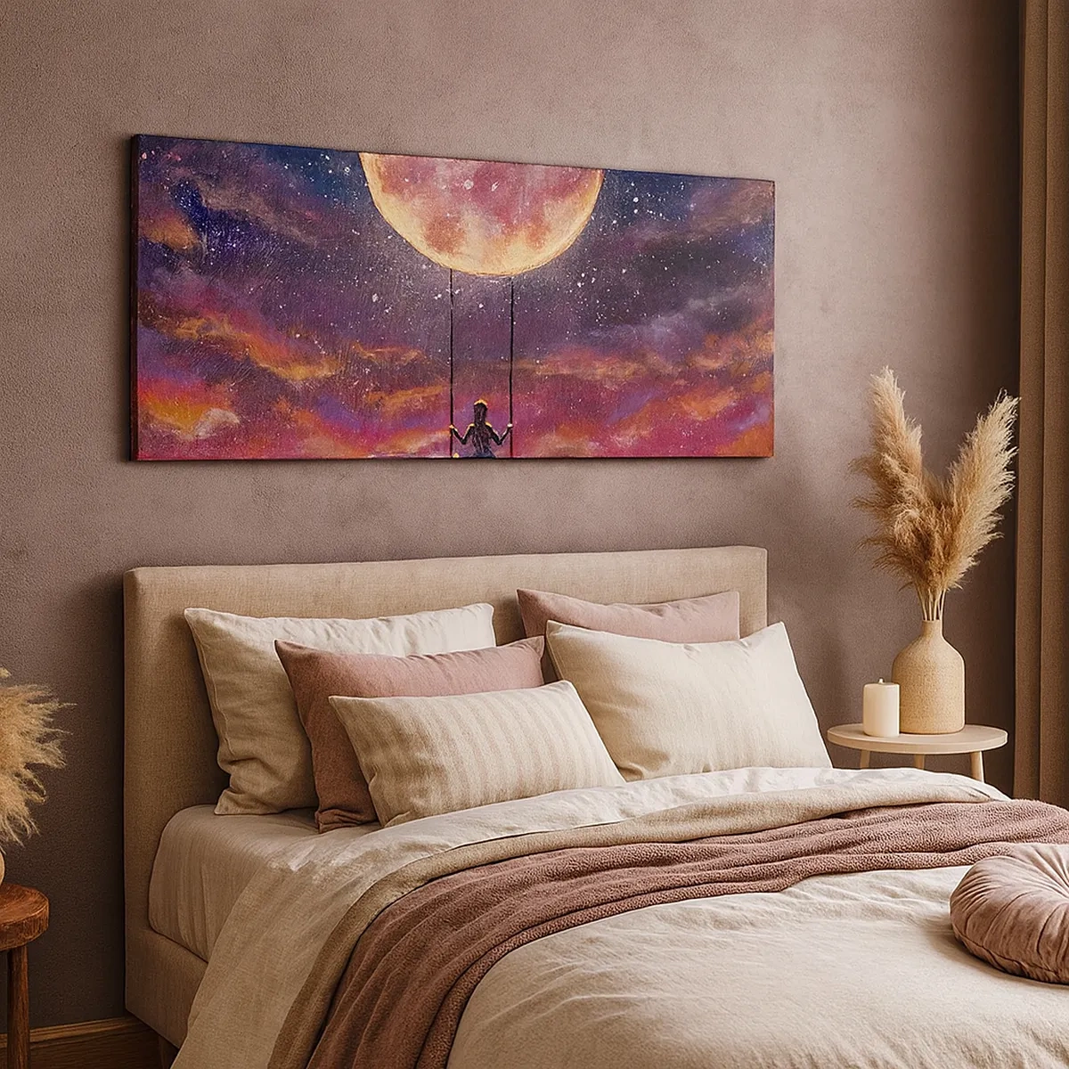 Obraz na plátne - Stavať si vzdušné zámky - 30x30 cm