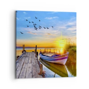 Obraz na plátne - Dovidenia, do zajtrajška - 70x70 cm