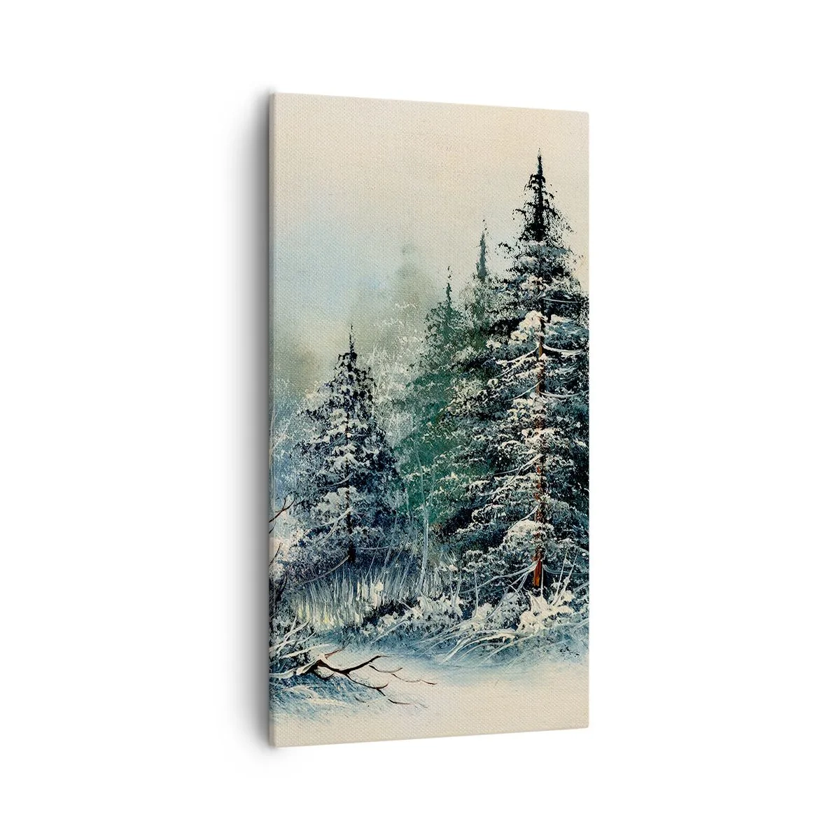 Obraz na plátne - Pripravenie na Vianoce - 55x100 cm