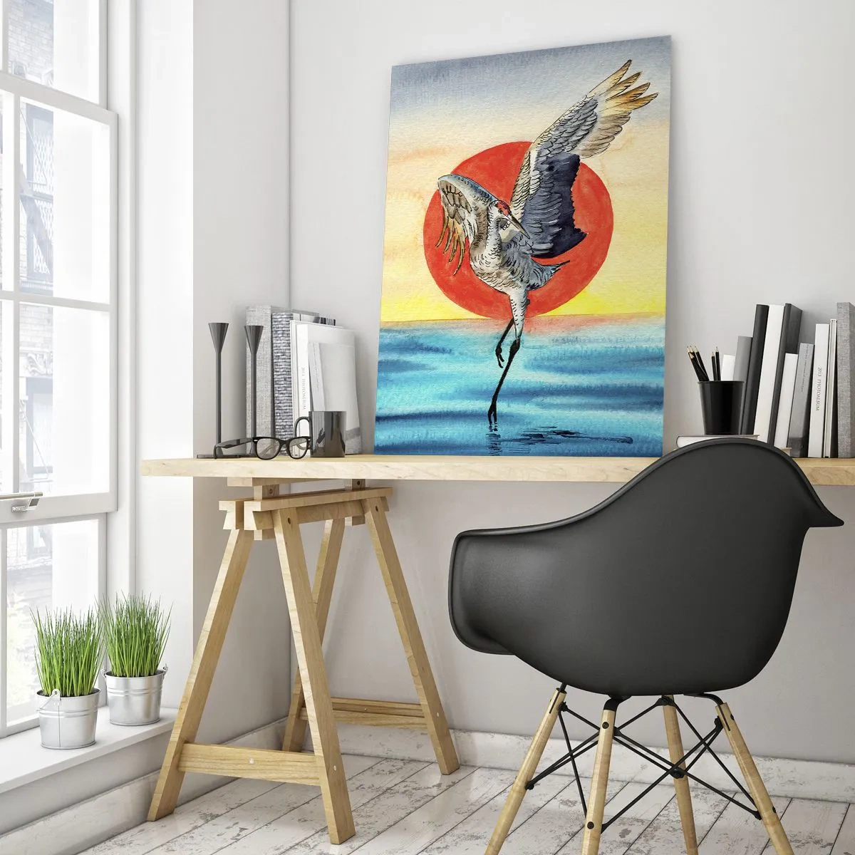 Obraz na skle - Je čas ísť späť - 50x70 cm