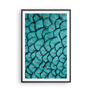 Plagát v čiernom ráme - Veľká slávnosť peria - 61x91 cm