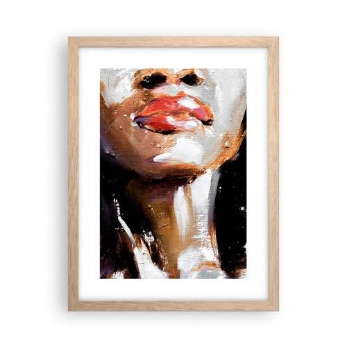 Plagát v ráme zo svetlého duba - Hrdosť bez predsudkov - 30x40 cm