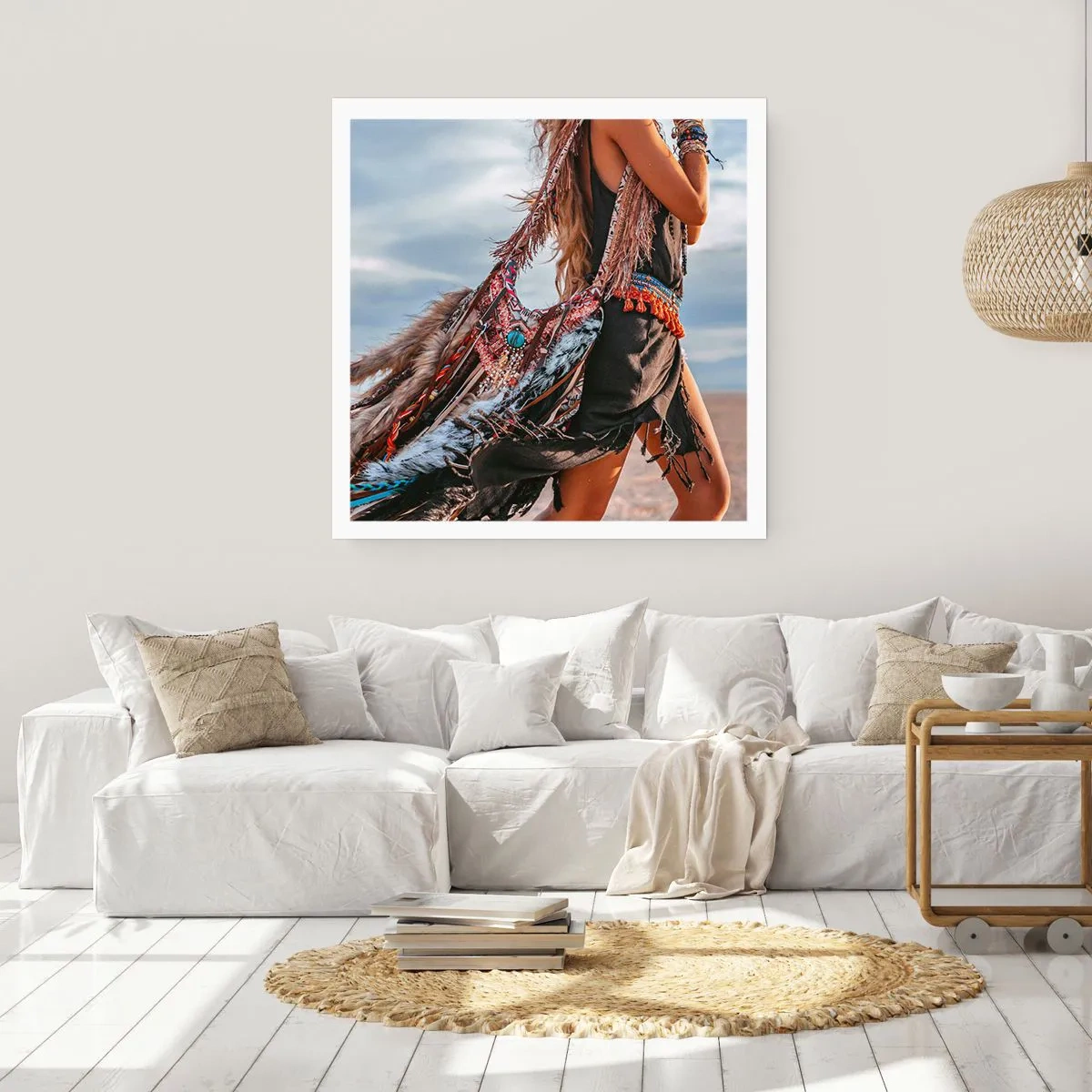 Plagát - Šamanovo dievča - 60x60 cm