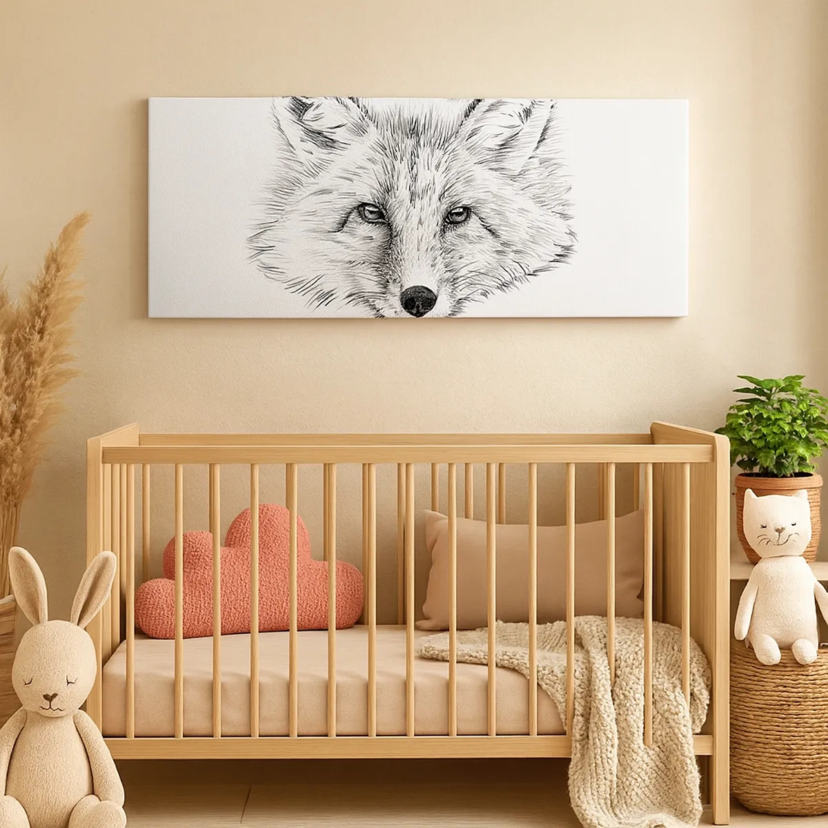 Obraz na plátne - Môžu tieto oči klamať? - 30x30 cm