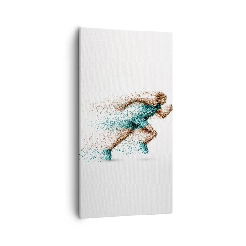 Obraz na plátne - Život je beh - 55x100 cm