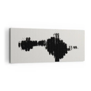 Obraz na plátne - Vibrácie predstavivosti - 100x40 cm