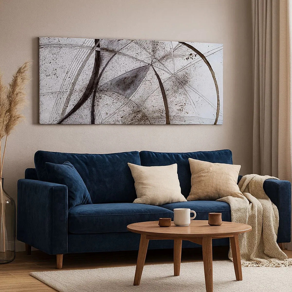 Obraz na plátne - Futuristická fantázia - 100x40 cm