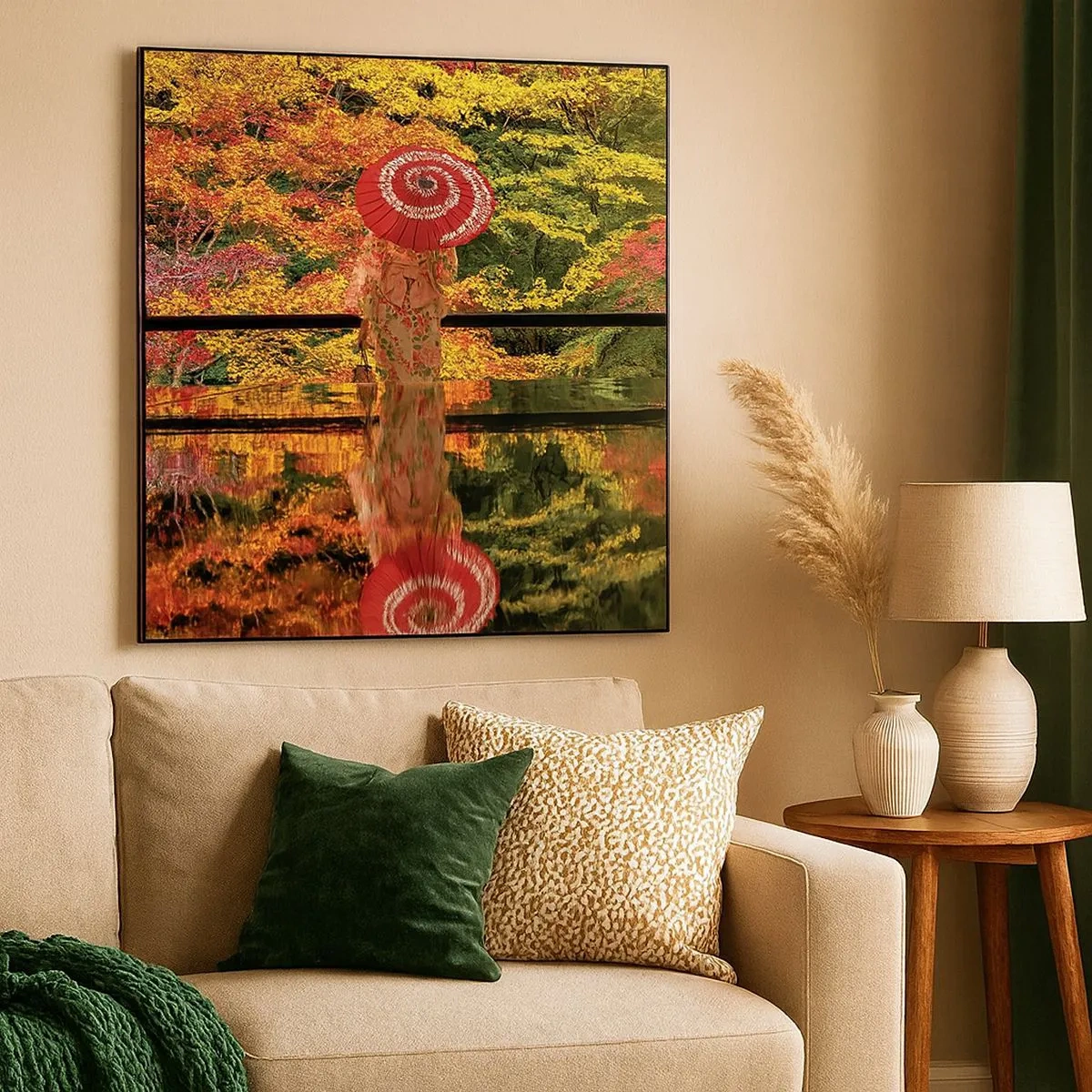 Obraz na plátne - V chráme prírody - 30x30 cm