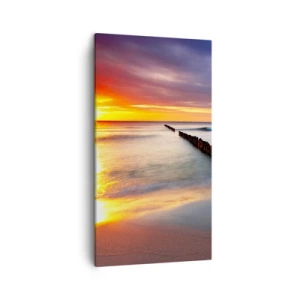 Obraz na plátne - Počúvaj ticho - 45x80 cm