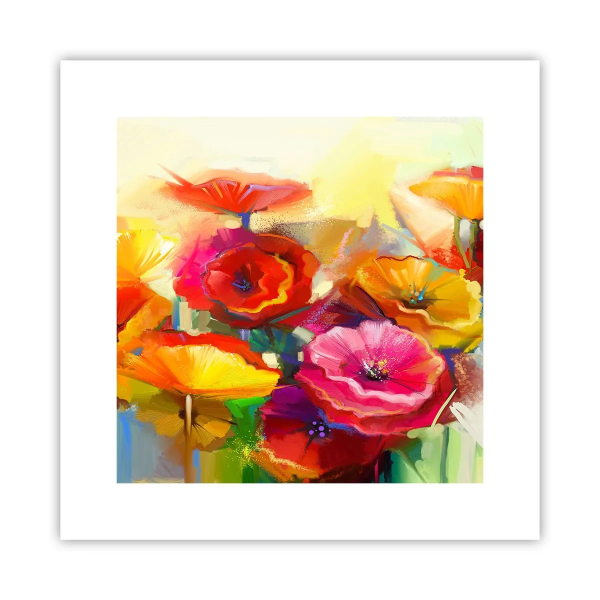 Plagát - Nielen červené - 30x30 cm