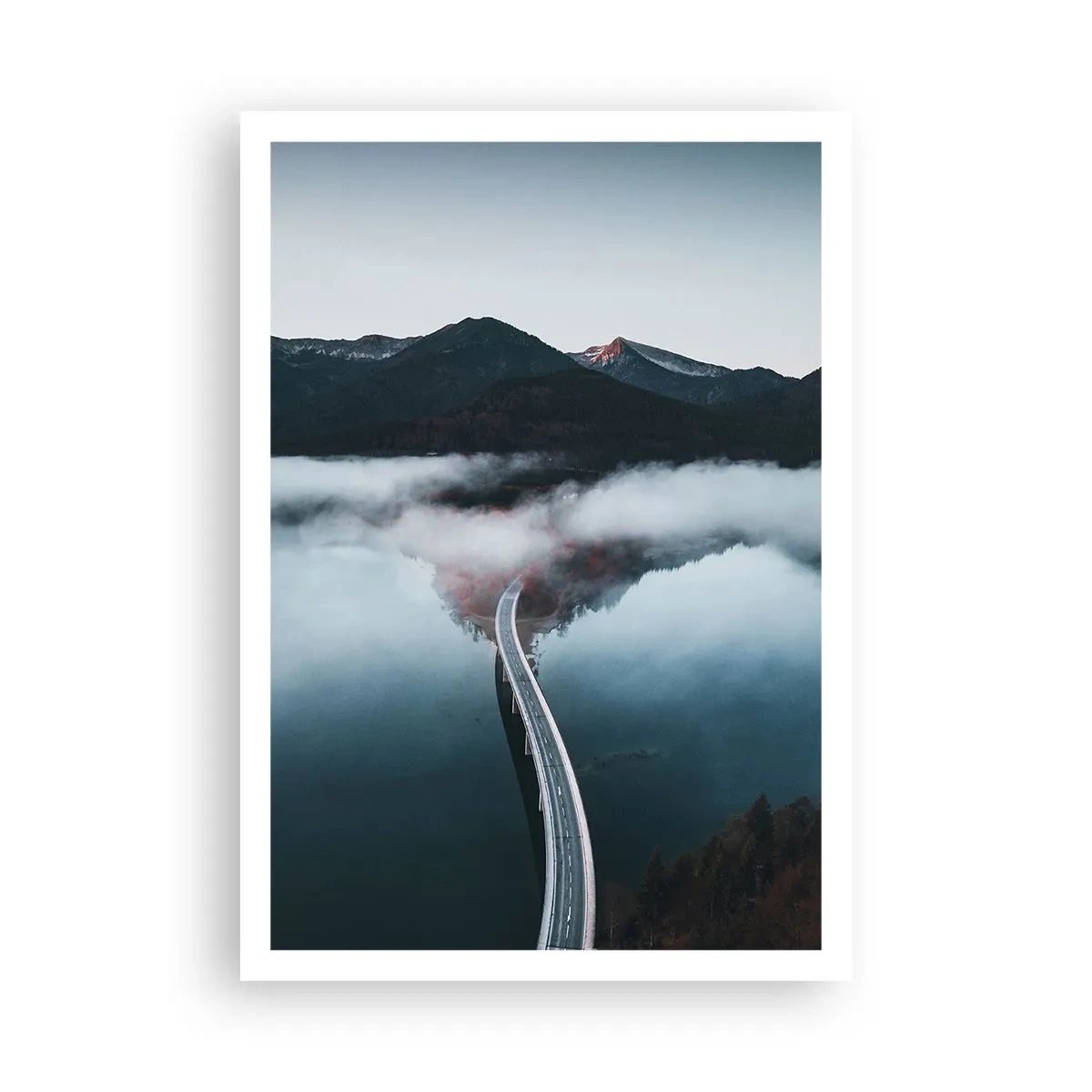 Plagát - Pri vode hladkej ako zrkadlo - 70x100 cm