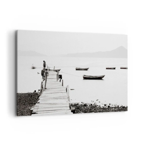 Obraz na plátne - Pri tichej a čistej vode - 120x80 cm