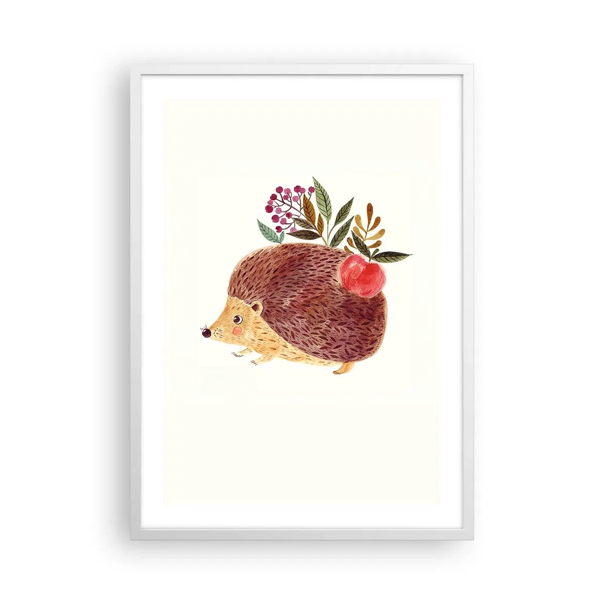 Plagát v bielom ráme - A už ma máš rád - 50x70 cm